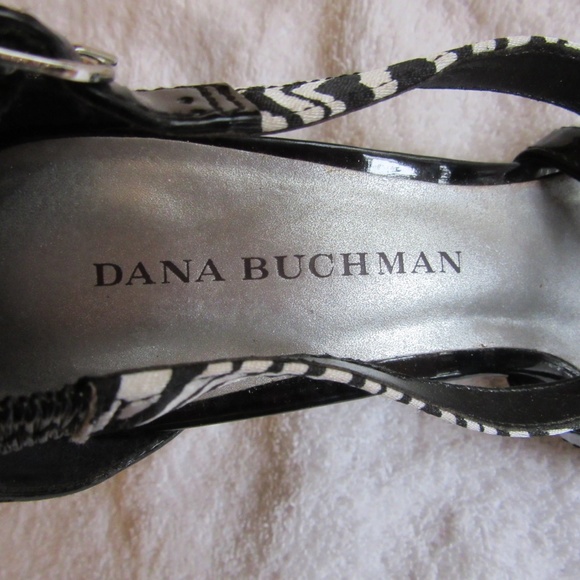 DANA BUCHMAN Zebra Striped Women's Shoes - Picture 3 of 8
